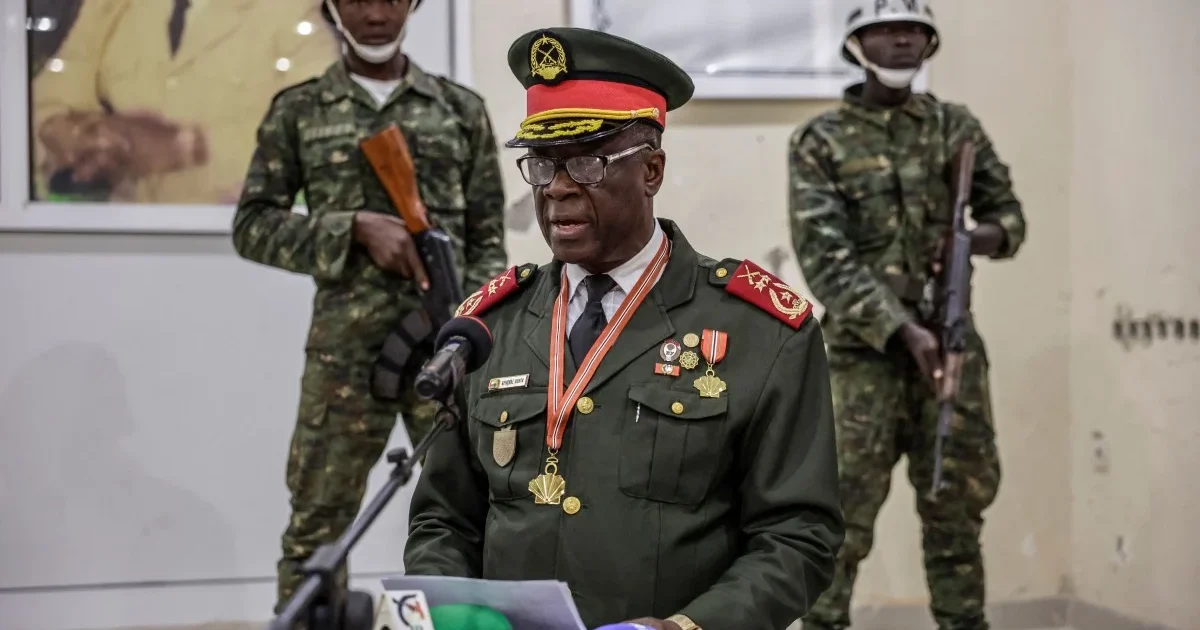 Guinea-Bissau junta leader makes first foreign trip to Chad
