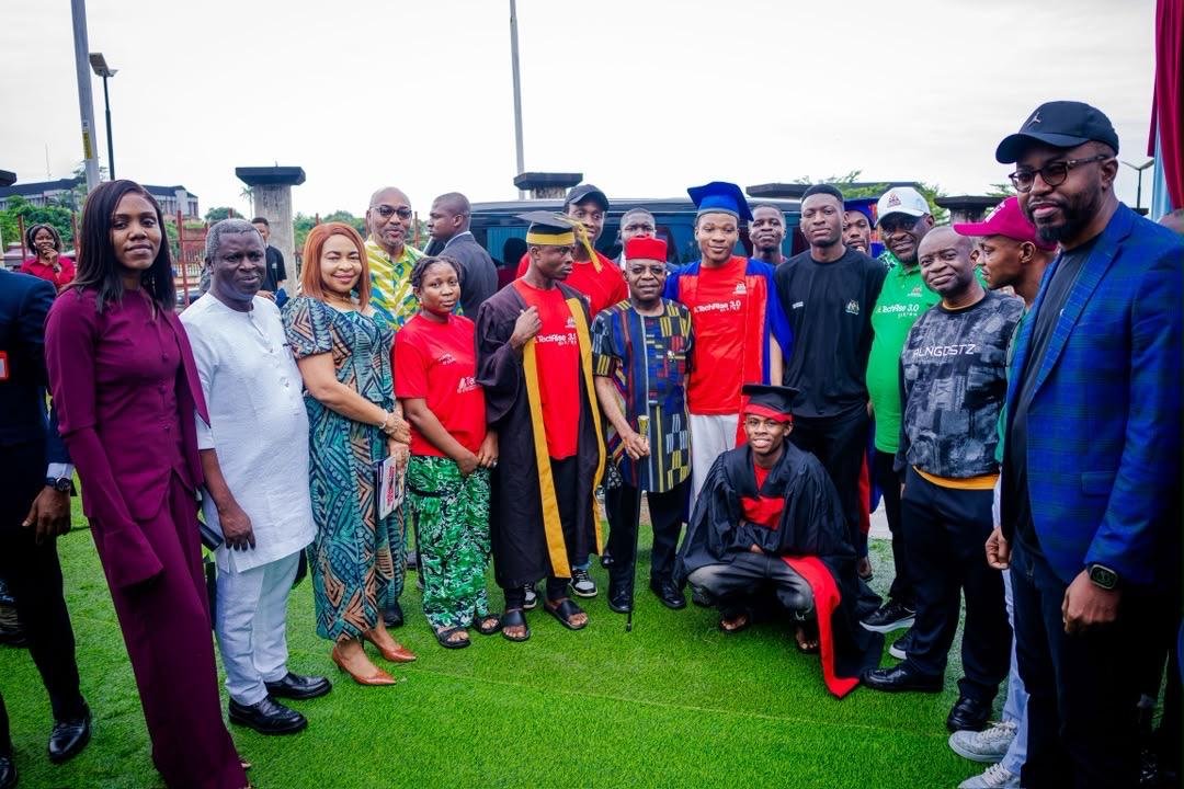 Otti Showers TechRise Graduates With Employment, Laptops, Cash
