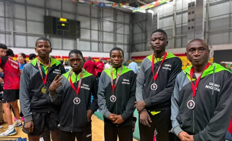 Kogi Young Table Tennis Stars Shine At African Youth Championship