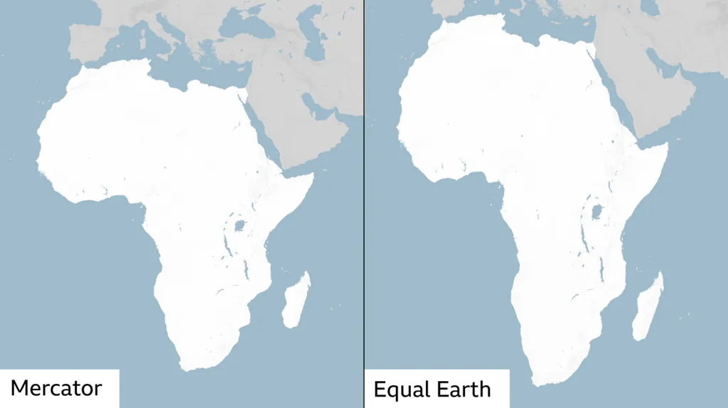 UN adopts proposal for new world map showing Africa’s true size