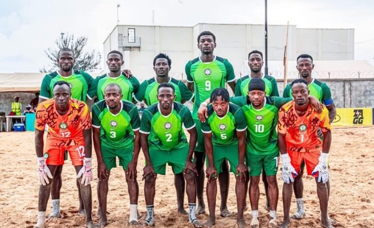 Int’l Friendly: Nigeria’s Sand Eagles lose again to Senegal