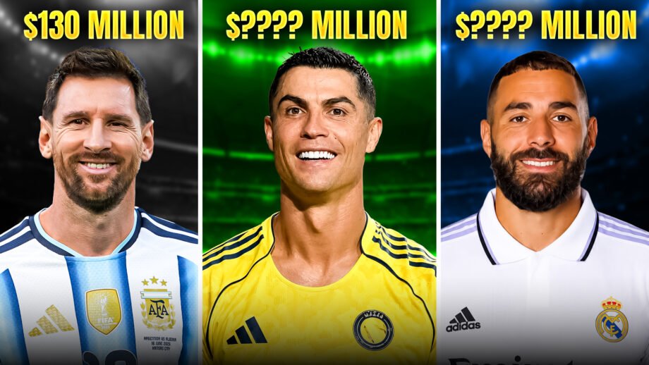 Highest Paid Footballers In The World 2026 Ronaldo, Messi, Mbappé & Haaland Salaries