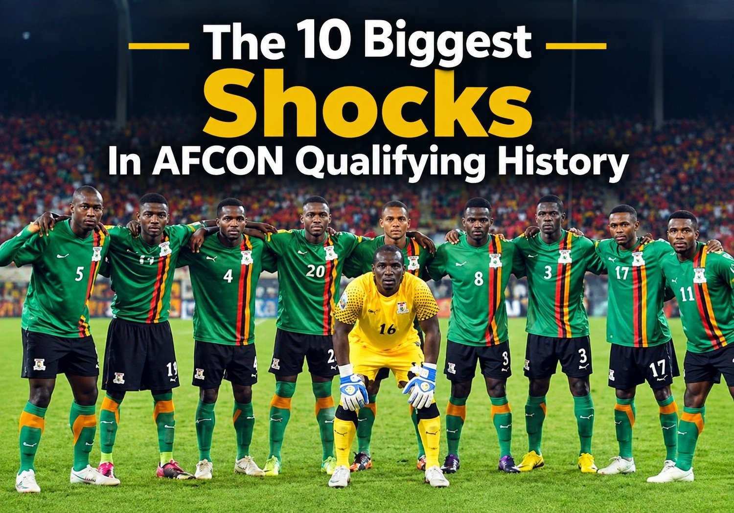 The 10 Biggest Shocks In AFCON Qualifying History