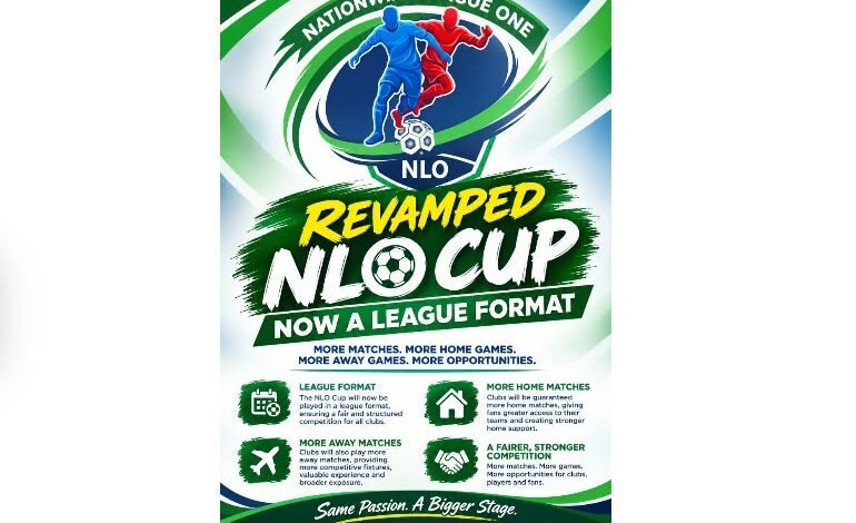 NLO Cup adopts home-and-away format to guarantee clubs more matches