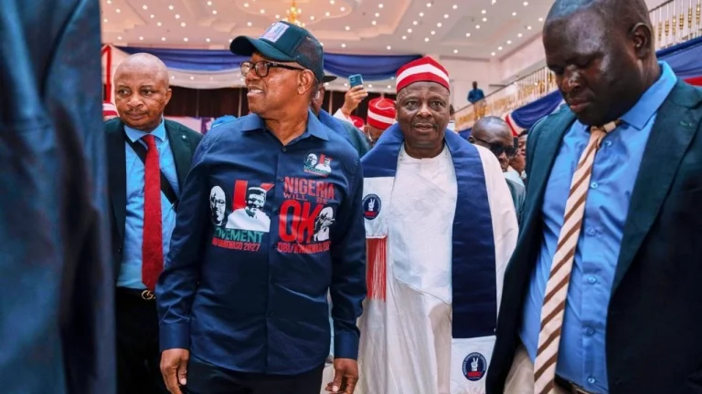 Obi, Kwankwaso, Dickson Arrive Abuja For NDC NEC Meeting